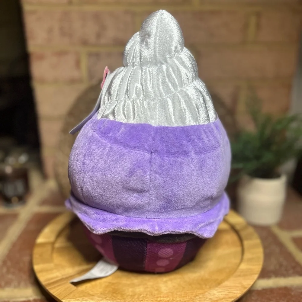Disney Munchlings Squeeze-a-Munch Large Lavender Ice Cream Sundae Ursula Plush